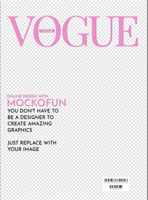 vogue magazine template psd.